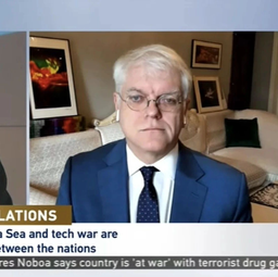 媒体视野｜我院马奥尼教授参与CGTN播客栏目