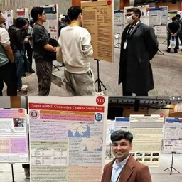 政院学子｜我院留学生博士参与首届慧湖青年博士发展大会