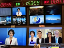 媒体视野｜我院马奥尼教授参与CGTN The Point时评栏目