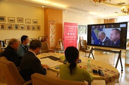 华东师大与白俄罗斯总统管理学院联合举办「中白在上合组织框架内的协作」学术研讨会