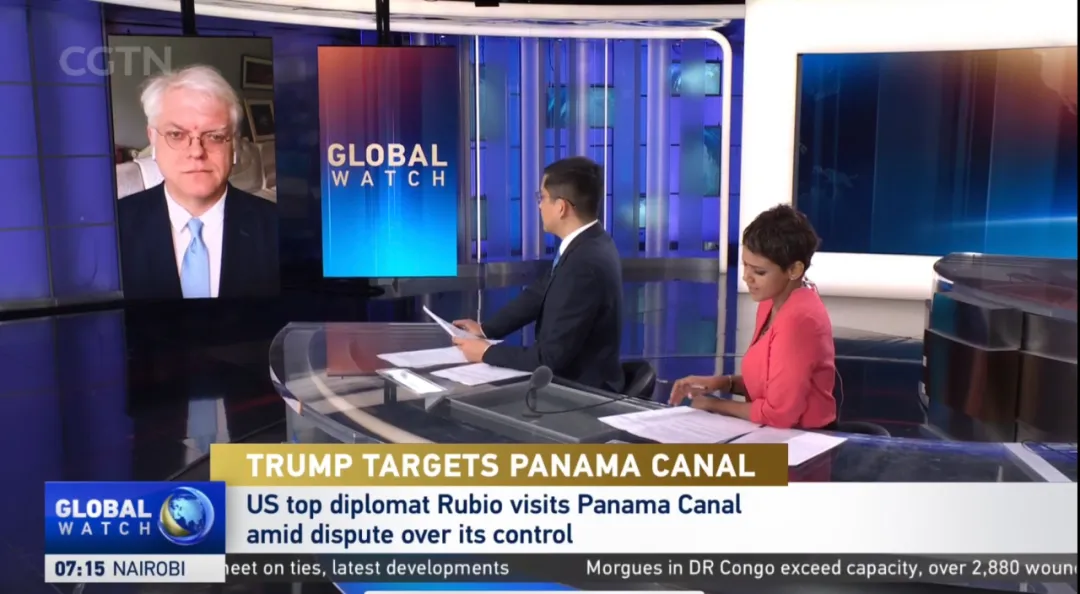 媒体视野｜马奥尼教授参与CGTN Global Watch时评栏目 就墨、加两国回应美国加征关税发表观点